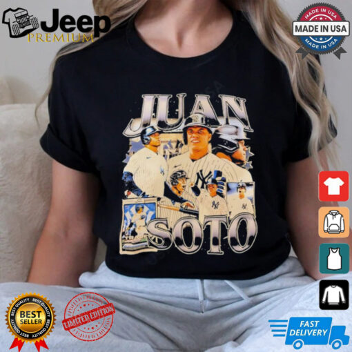 Juan Soto retro New York Yankees graphic shirt