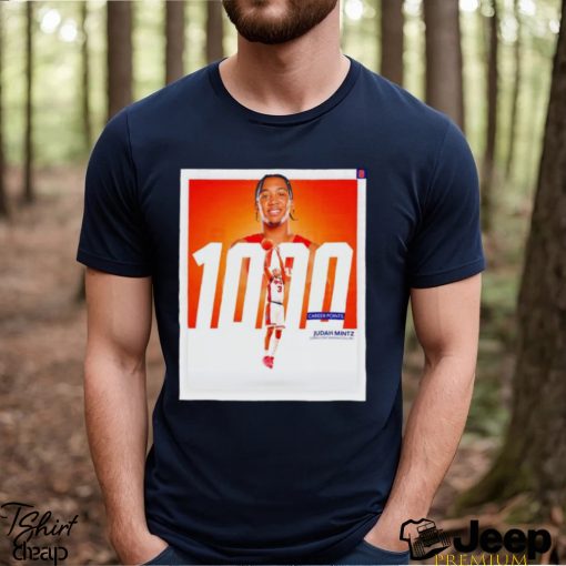 Judah Mintz 66th member of the Orange 1000 point club poster shirt