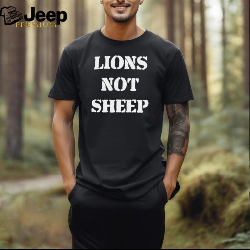 Julian Edelman lions not sheep shirt