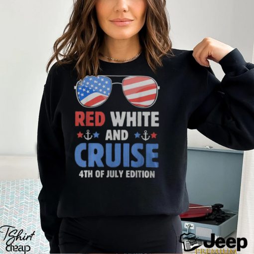 July Cruise 2024 4Th Of July Family Matching Cruise Vacation Men’s T shirt