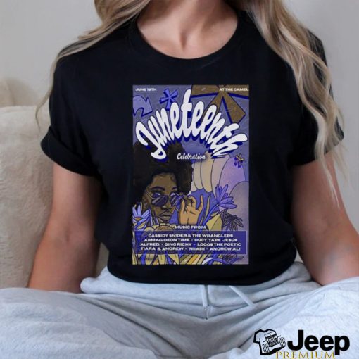 Juneteenth Celebration The Camel Richmond VA June 19 2024 Poster Shirt