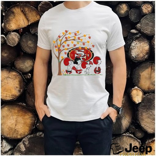 Just A Girl Who Loves Fall And San Francisco 49ers Snoopy shirt