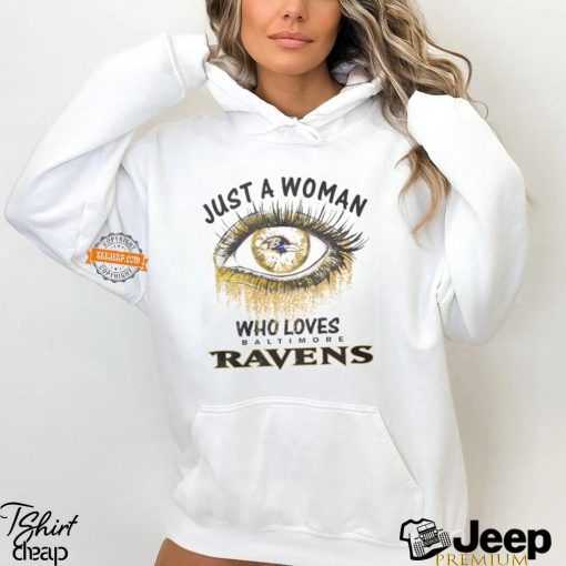 Just Woman Baltimore Ravens Shirt