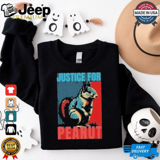 Justice For Peanut Peanut The Squirrel Poster 2024 Shirt