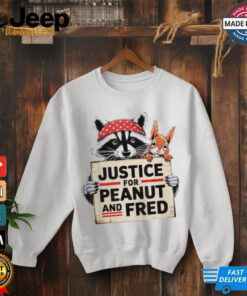 Justice For Peanut The Squirrel And Fred the Raccon T Shirt