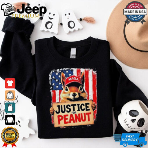 Justice For Peanut The Squirrel Peanut Squirrel Maga T Shirt