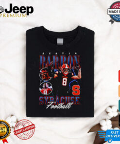 Justin Barron Syracuse Football Orange #8 Shirt