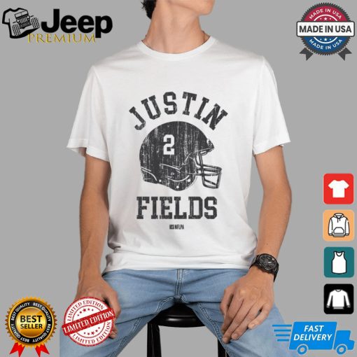 Justin Fields Pittsburgh Helmet Shirt