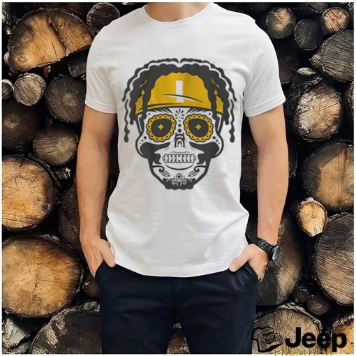 Justin Fields Pittsburgh Sugar Skull T Shirt