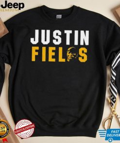 Justin Fields face Pittsburgh Steelers NFL shirt