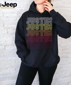 Justin First Name Justin Shirt