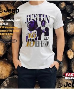 Justin Jefferson Minnesota Vikings lightning 2024 shirt