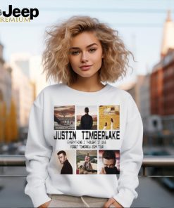 Justin Timberlake Everything I Thought It Was Forget Tomorrow 2024 Tour Shirt