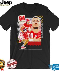 Justin Watson 84 running back football player shirt