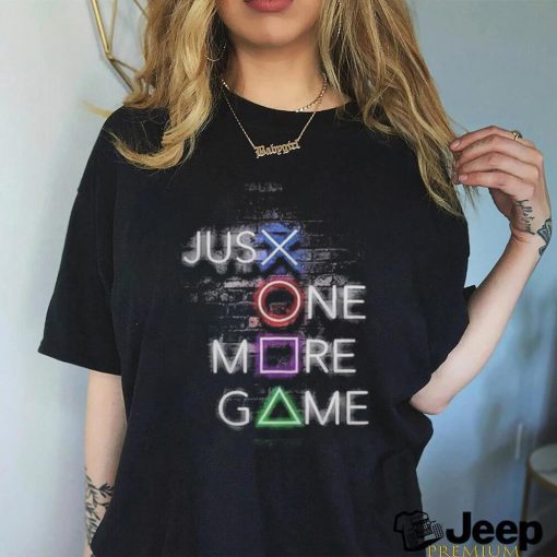 Jusx one more game 2024 shirt