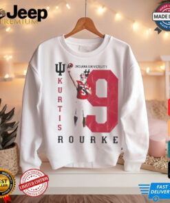 Indiana Hoosiers Football #9 Kurtis Rourke shirt