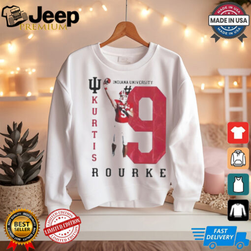 Indiana Hoosiers Football #9 Kurtis Rourke shirt