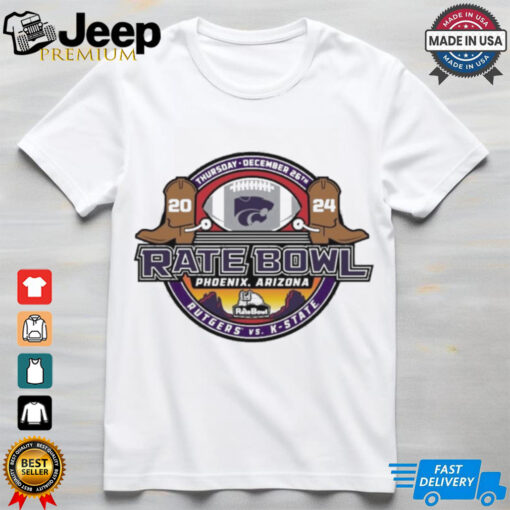 K State Wildcat 2024 Rate Bowl Rodeo Shirt