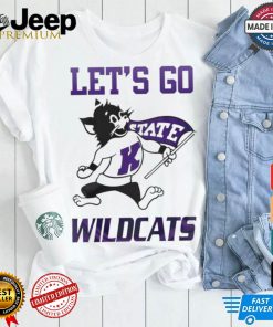 K State Wildcats 2024 White Let’s Go Wildcats T shirt