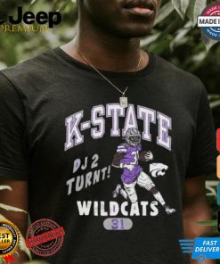 K State Wildcats DJ 2 Turnt Giddens Shirt