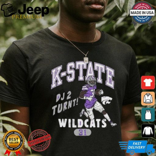 K State Wildcats DJ 2 Turnt Giddens Shirt