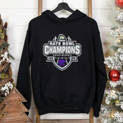K State Wildcats Rate Bowl Champions 2024 Champ Logo NCAAF Bowl Games T Shirts