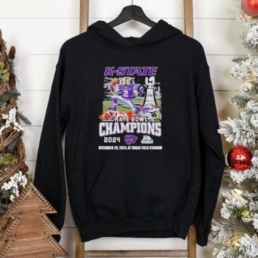 K State Wildcats Rate Bowl Champions 2024 Mascot T Shirts
