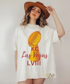 KC Chiefs Championship Las Vegas LVIII Cup Shirt