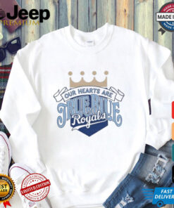 KC Royals Bring Out The Blue Our Hearts Are True Blue Royals T shirt