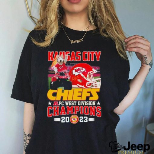 KC Wolf Mascot Kansas City Chiefs AFC West Division Champions 2023 Shirt