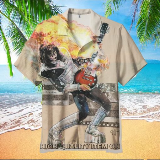 KISS Band Sock Me Short Sleeve Hawaiian Shirt