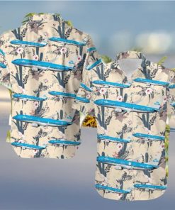 KLM Royal Dutch Airlines Boeing 737 8K2 Hawaiian Shirt