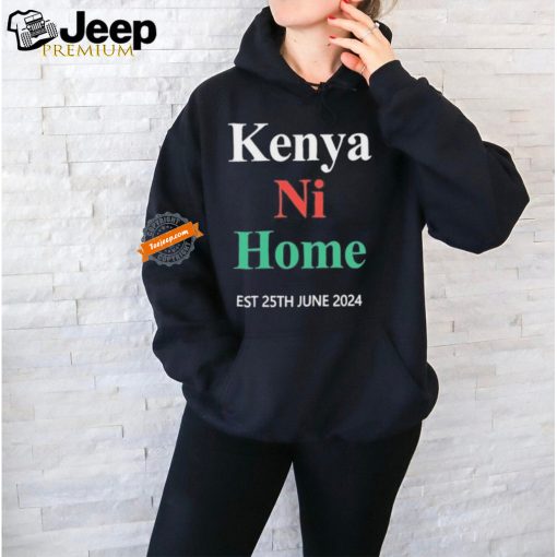 Kaikai Kenya Ni Home Est 25Th June 2024 Shirt