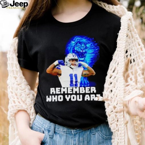 Kalif Raymond remember who you are shirt