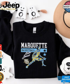 Kam Jones Marquette Golden Eagles basketball cartoon shirt