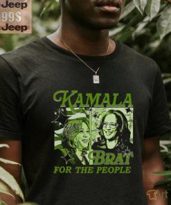 Kamala Brat For The People T Shirt