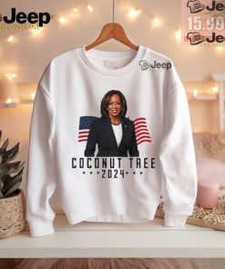 Kamala Harris 2024 Coconut Tree American flag shirt