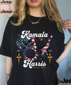 Kamala Harris 2024 For The People Madam President Eagle US Flag Shirt