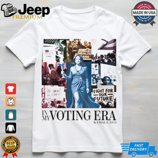 Kamala Harris 2024 in my voting era madam president shirt