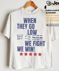 Kamala Harris 2024 when we fight we win for 2024 election rally madam president election Harris walz t shirts