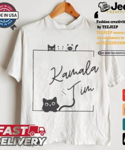 Kamala Harris And Tim Walz 2024 Cat Voters Vote For Harris Walz T shirt