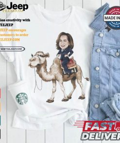 Kamala Harris Clipart Riding a Camel Sublimation Harris For The People T shirt