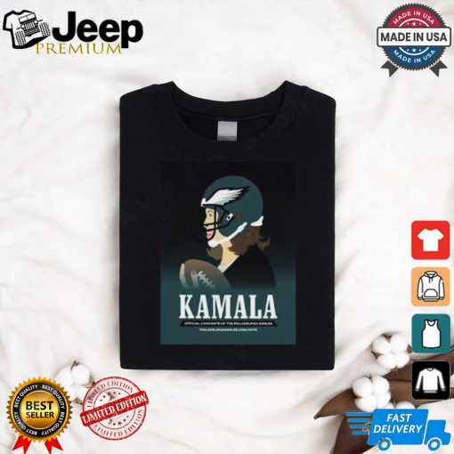 Kamala Harris Official Candidate Of The Philadelphia Eagles Philly Birds T Shirt