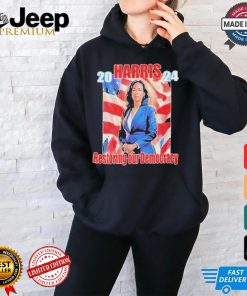 Kamala Harris Restoring Our Democracy Art 2024 t shirt