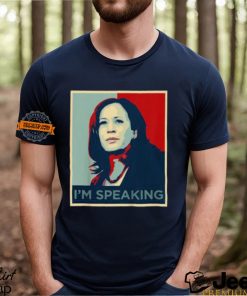 Kamala Harris Shirt I’m Speaking Quote Joe Biden 2024 Unisex T Shirt