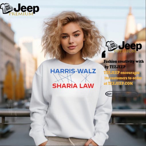 Kamala Harris Tim Walz Sharia Law Tee Shirt