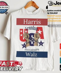 Kamala Harris Usa Freedom 2024 Justice And Equality T shirt