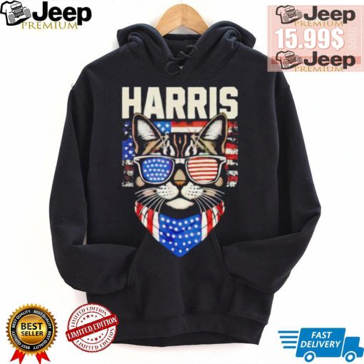 Kamala Harris for President 2024 Funny Cat Graphic shirt