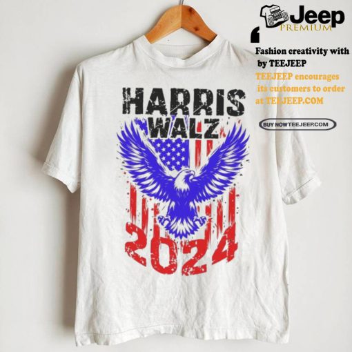 Kamala Harris tim walz 2024 vote for blue vote for president t shirts