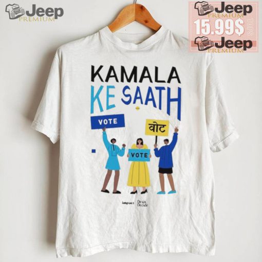 Kamala Ke Saath Desis Decide Shirt